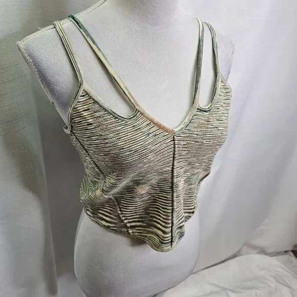 Anthropologie The Reed Sweater Corset Top Size Medium - Picture 4 of 9